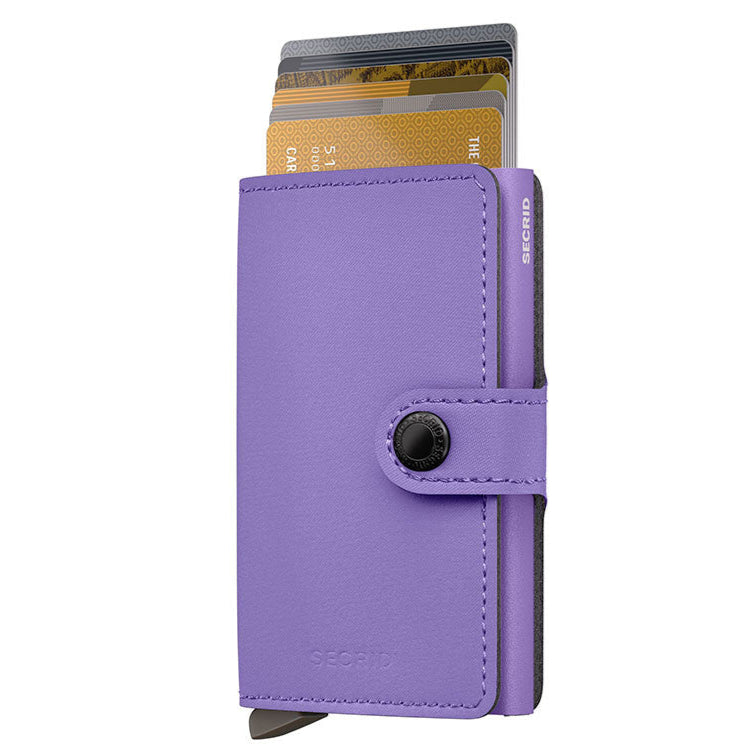 SECRID Miniwallet Yard Powder Lilac SC0553