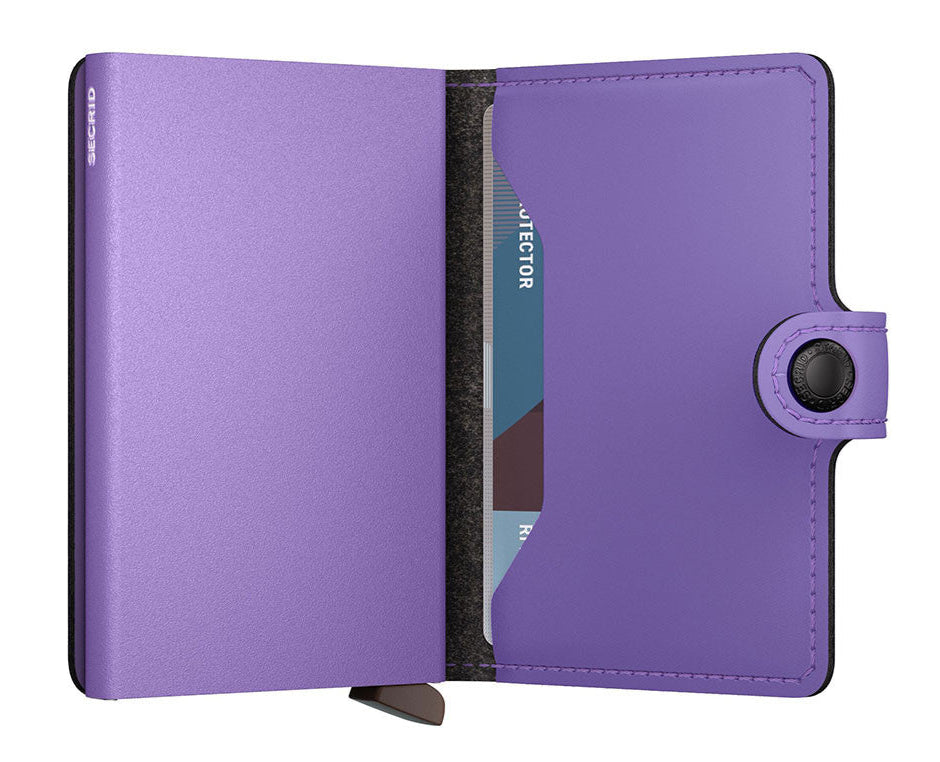 SECRID Miniwallet Yard Powder Lilac SC0553