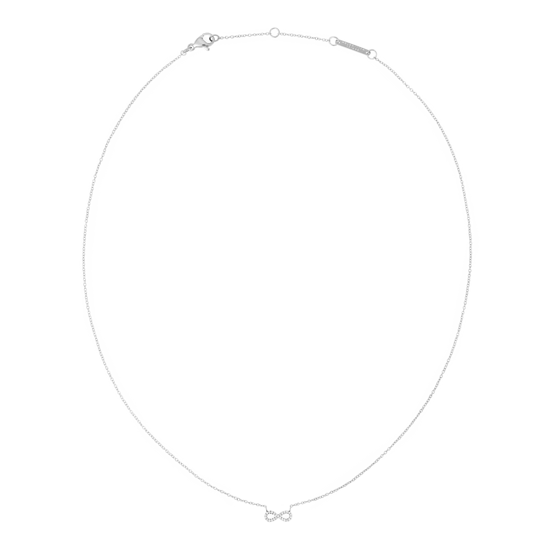 Daniel Wellington Mirelle Infinity Necklace Silver