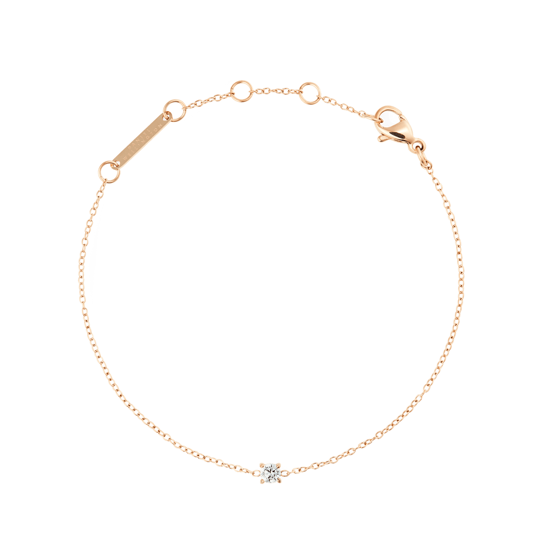 Daniel Wellington Mirelle Solitaire Bracelet Rose Gold - B &amp; S Lyncris Jewellers