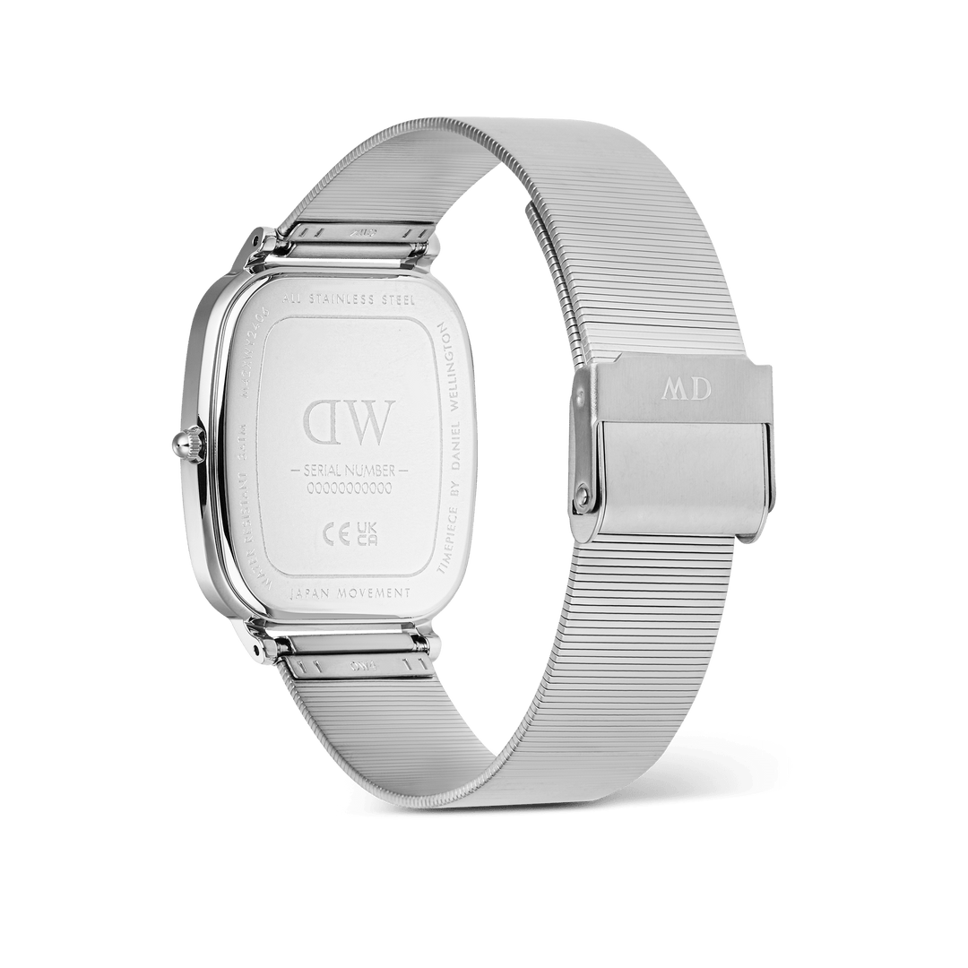 Daniel Wellington Marlon Wire Linen Silver Watch