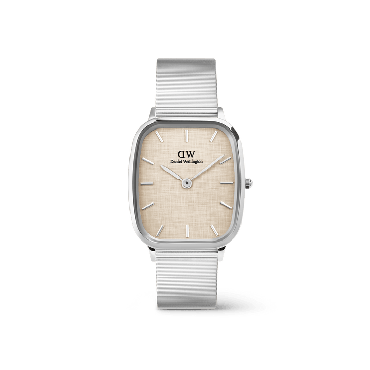 Daniel Wellington Marlon Wire Linen Silver Watch