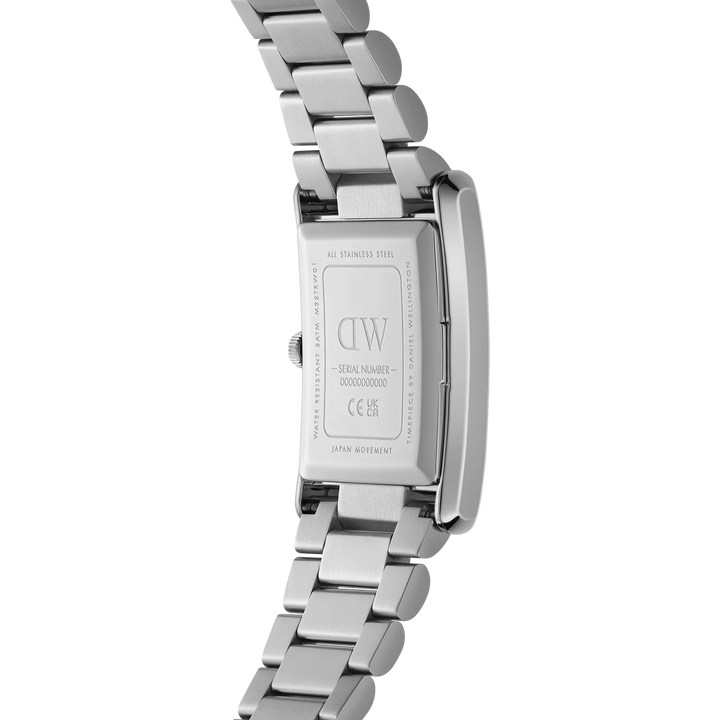 Daniel Wellington Bound 35x24 3-Link S White Watch