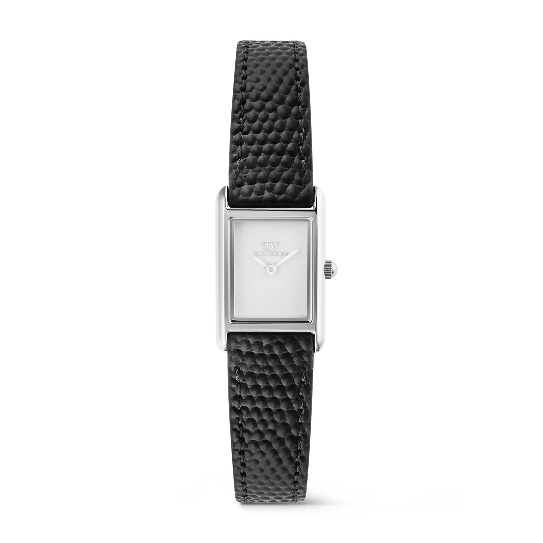 Daniel Wellington Bound Mini Black Lizard Silver