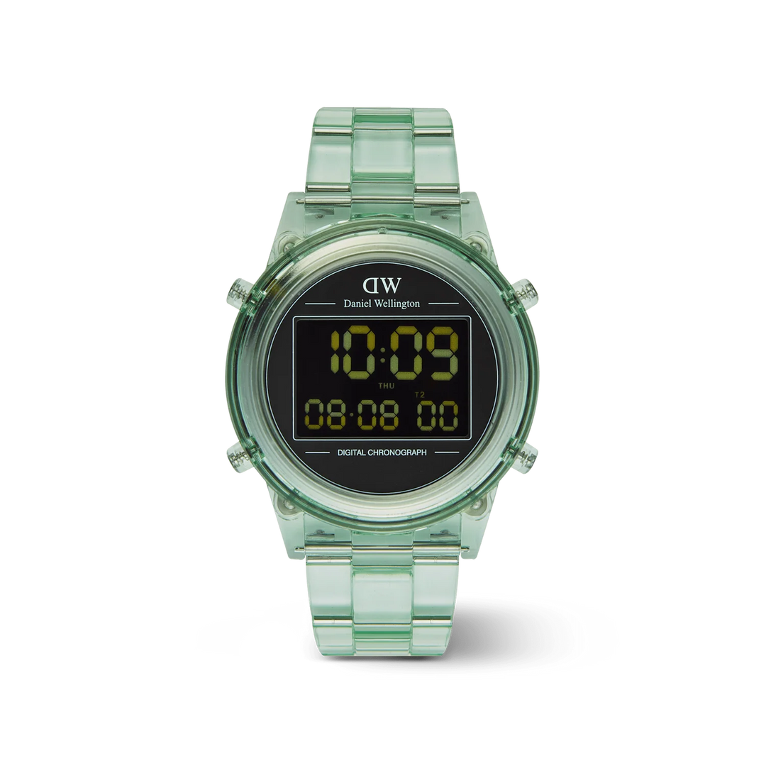 Daniel Wellington Retro Digital Light Green Watch - B &amp; S Lyncris Jewellers