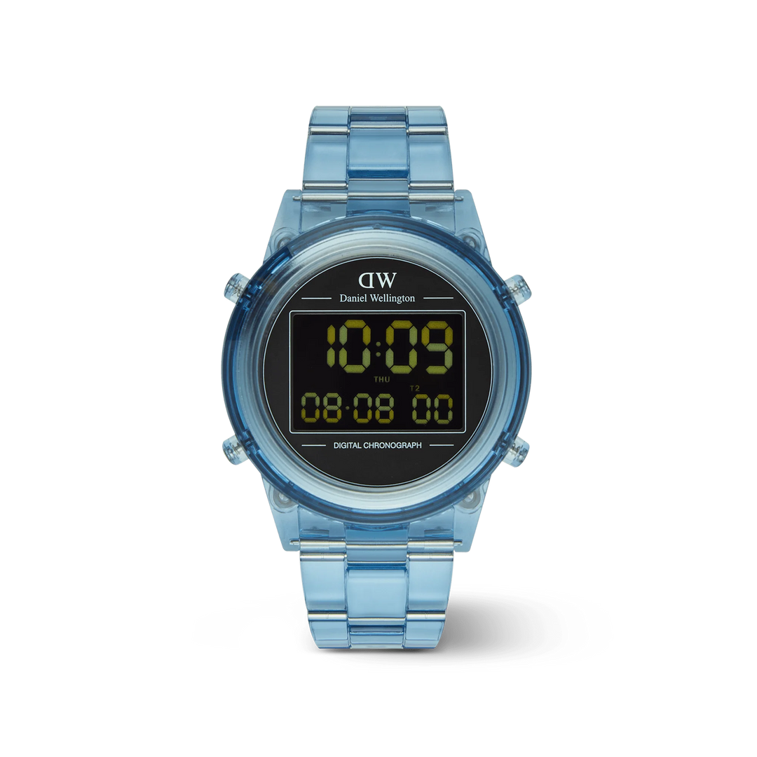 Daniel Wellington Retro Digital Light Blue Watch