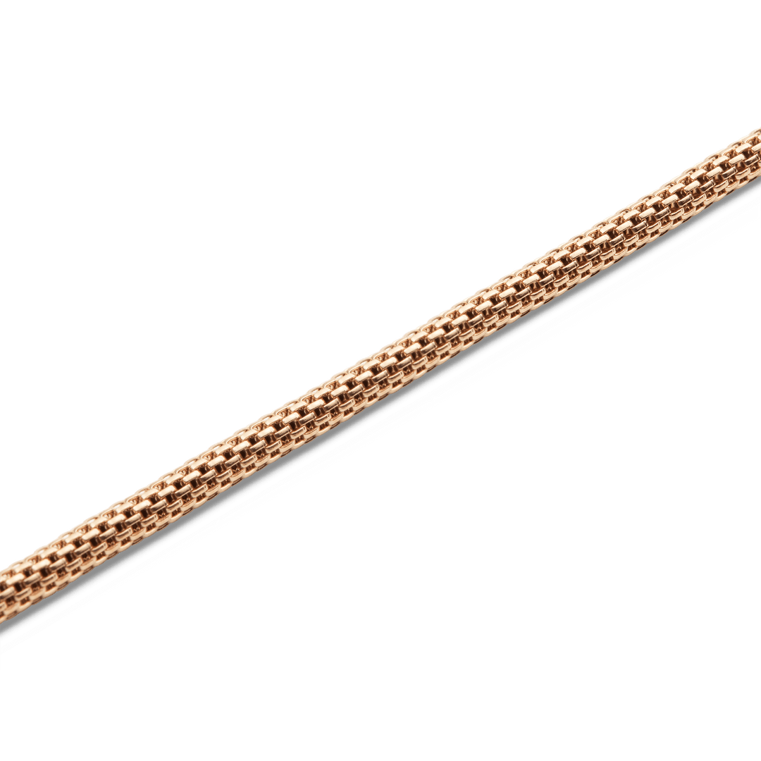 Daniel Wellington Tide Mesh Necklace Rose Gold 2.8