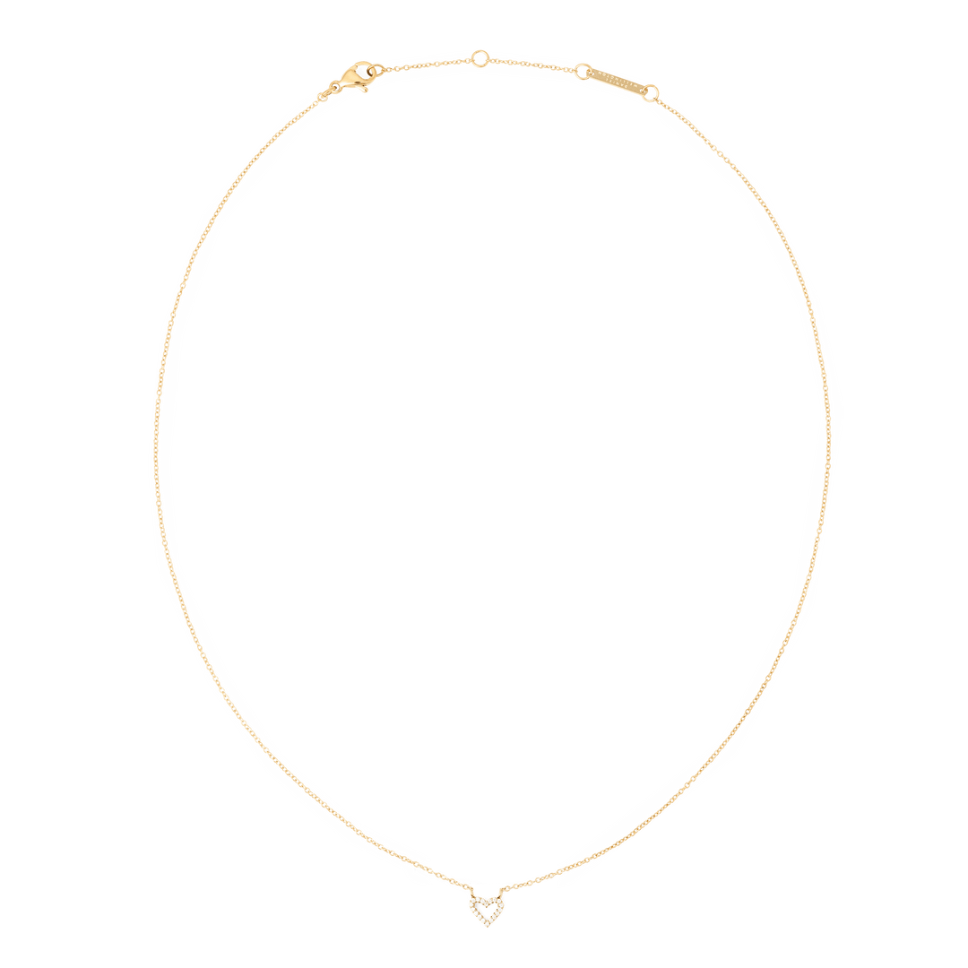 Daniel Wellington Mirelle Heart Necklace Gold