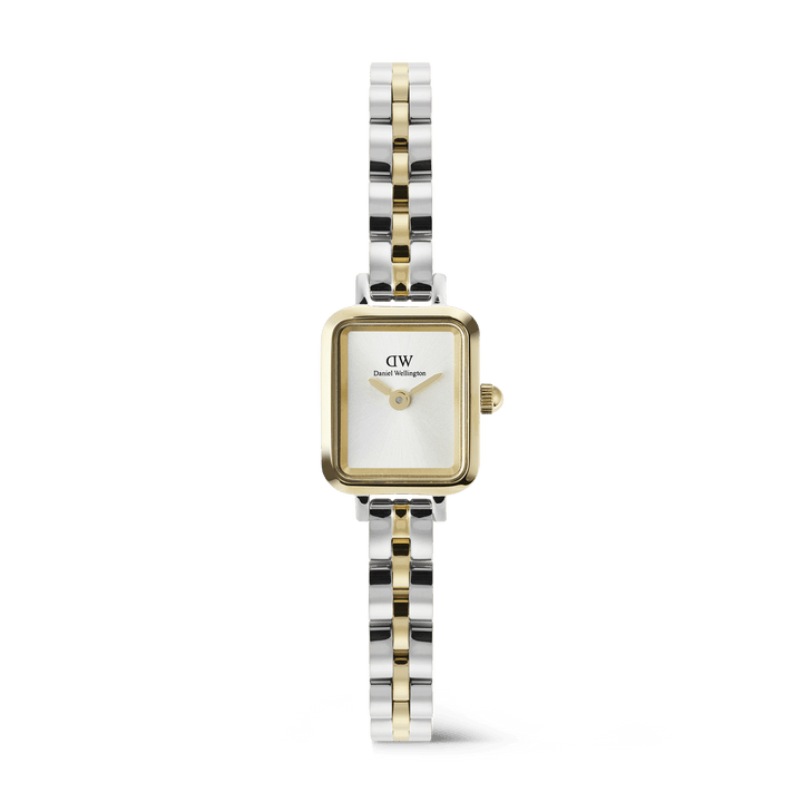 Daniel Wellington Quadro Mini Arch 3-Link Two Tone Gold