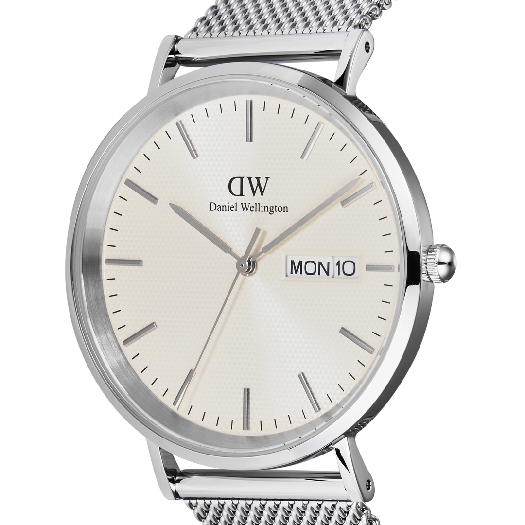 Daniel Wellington Classic Day Display Sterling Champagne Watch