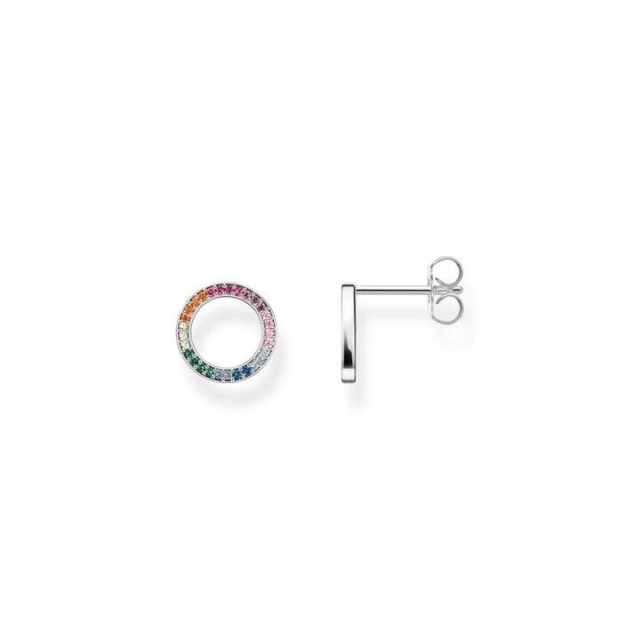 Thomas Sabo Ear Studs "Circles Together Rainbow"