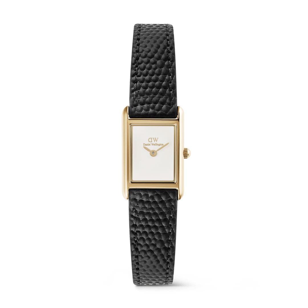 Daniel Wellington Bound Mini Black Lizard Gold