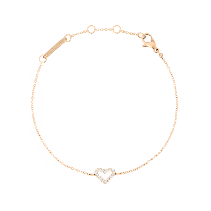 Daniel Wellington Mirelle Heart Bracelet Rose Gold