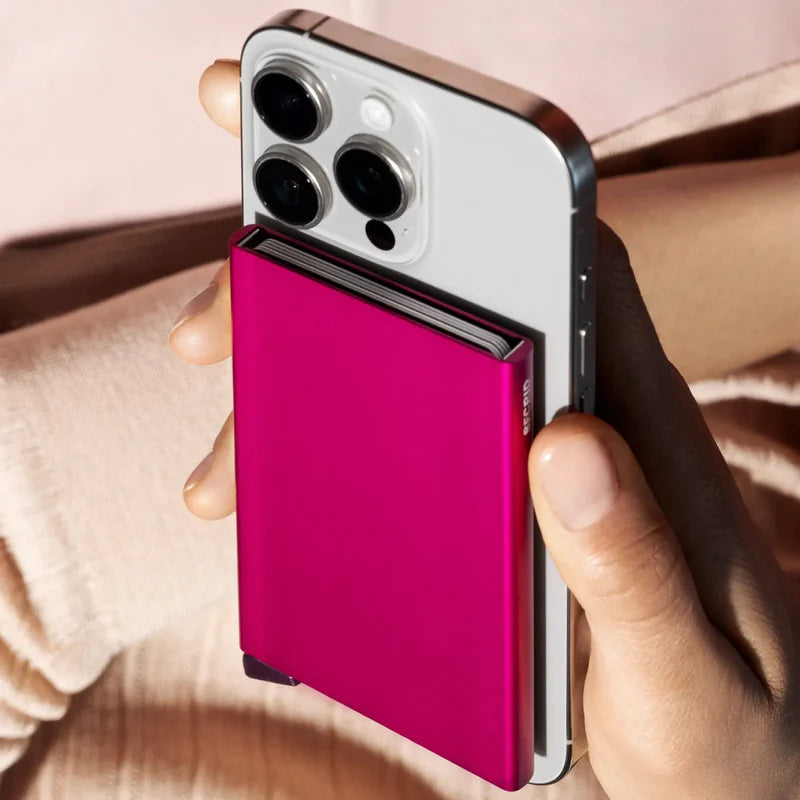 Secrid Cardprotector for Magsafe RFID Card Wallet Fuchsia SC1659
