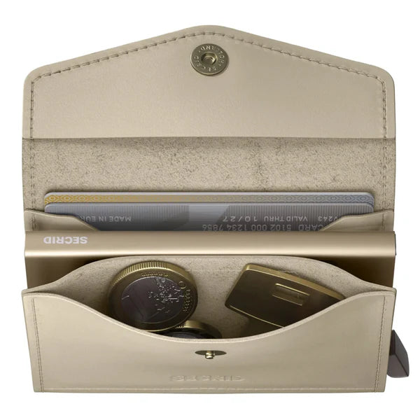 Secrid Envelope Wallet Compact RFID Original Latte SC1710