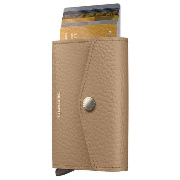 Secrid Envelope Wallet Compact RFID Pebble Cappucino SC1697