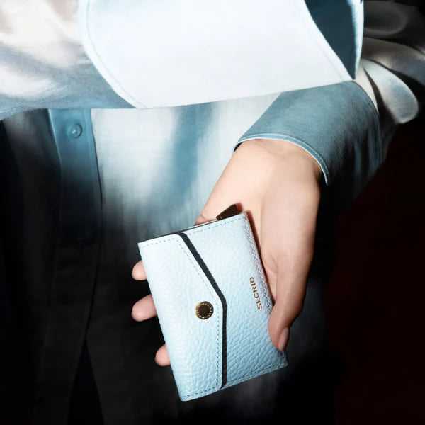Secrid Envelope Wallet Compact RFID Pebble Ice Blue SC1680