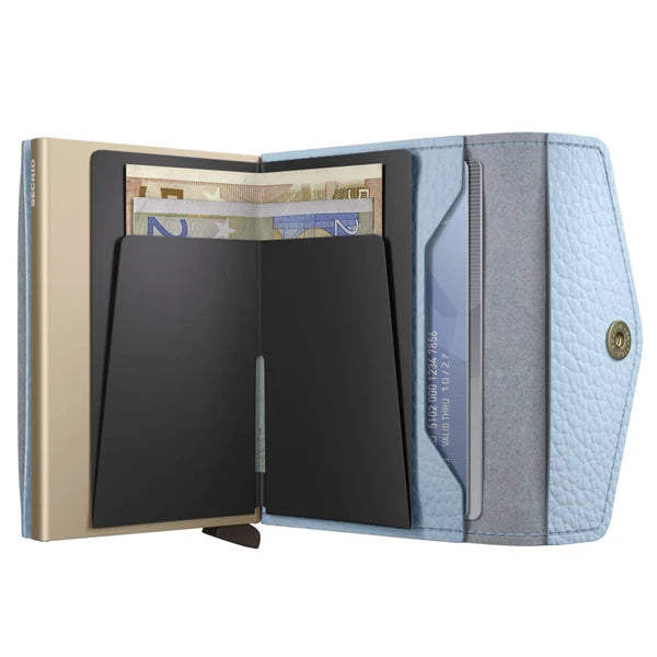 Secrid Envelope Wallet Compact RFID Pebble Ice Blue SC1680