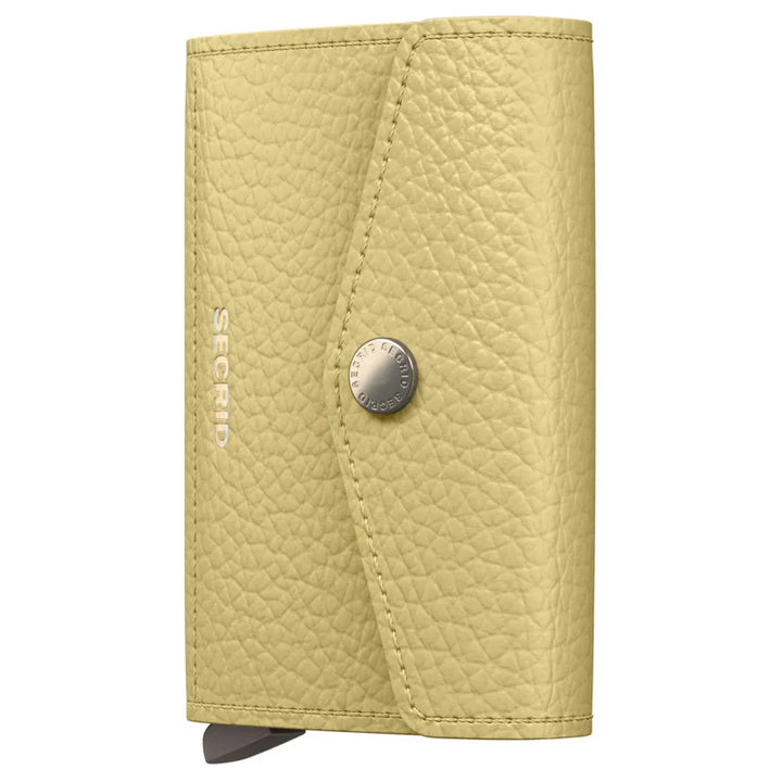 Secrid Envelope Wallet Compact RFID Pebble Butter Yellow SC1703