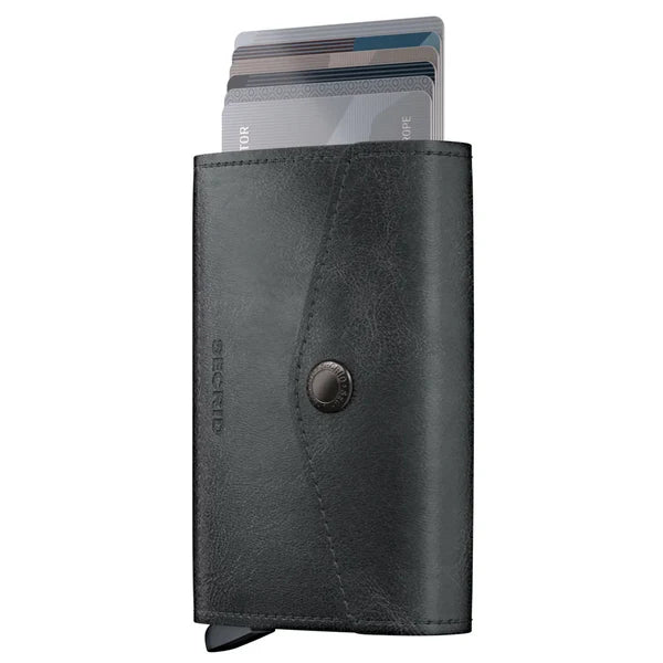 Secrid Envelope Wallet Compact RFID Vintage Black SC1741