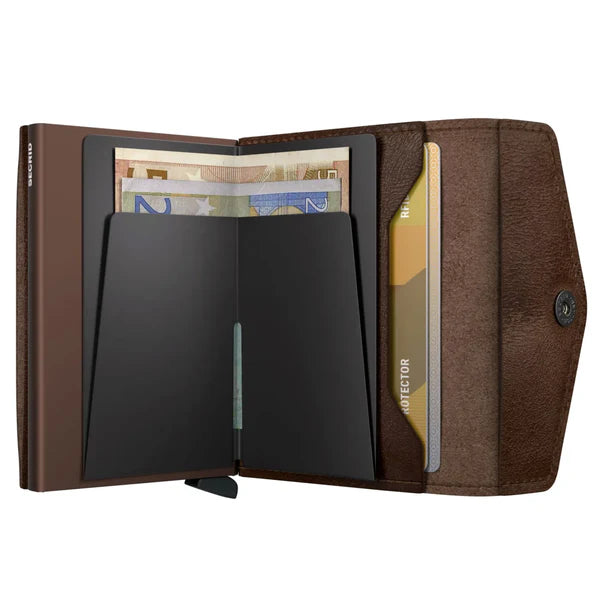 Secrid Envelope Wallet Compact RFID Vintage Chocolate SC1765