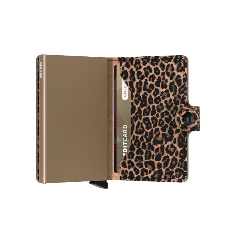 SECRID Miniwallet Leo Beige RFID Wallet SC4239