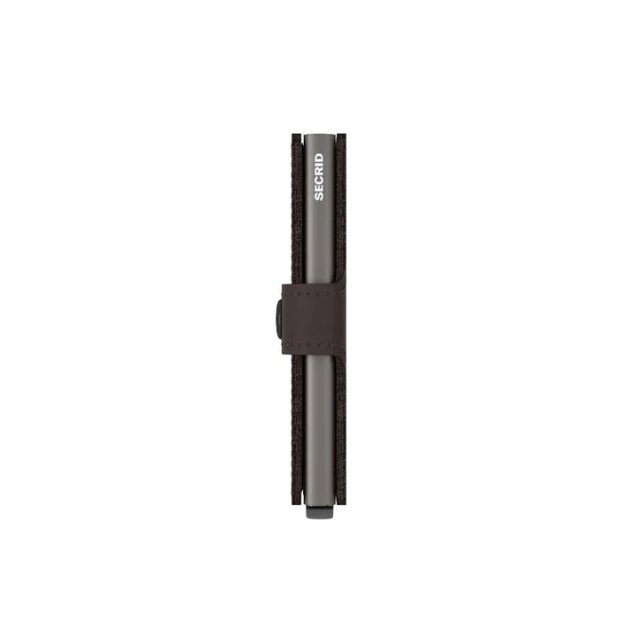 SECRID Miniwallet Matte Truffle Leather RFID SC4215