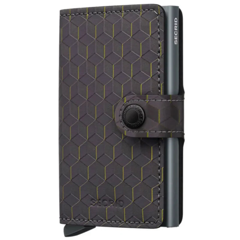 SECRID Miniwallet Optical Grey-Yellow RFID SC1192
