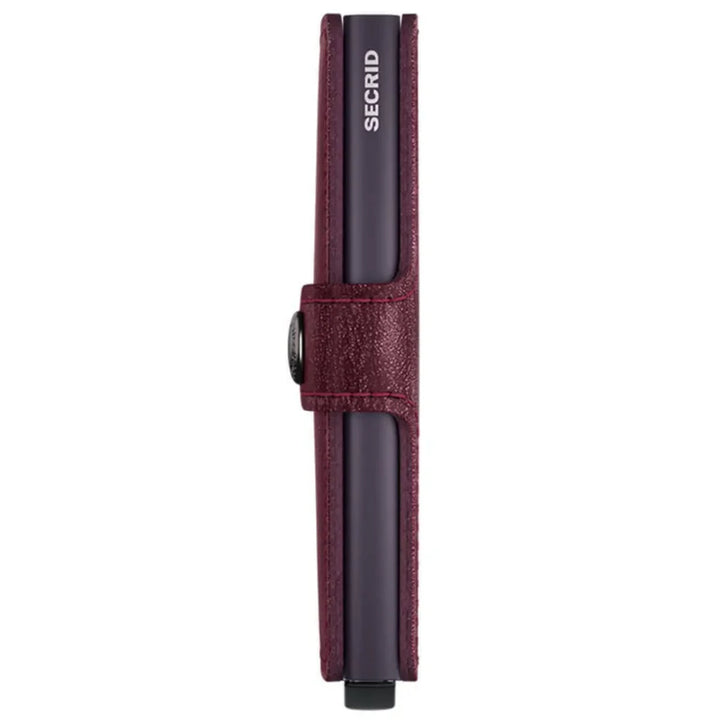 SECRID Miniwallet Original Cranberry Leather RFID SC1062