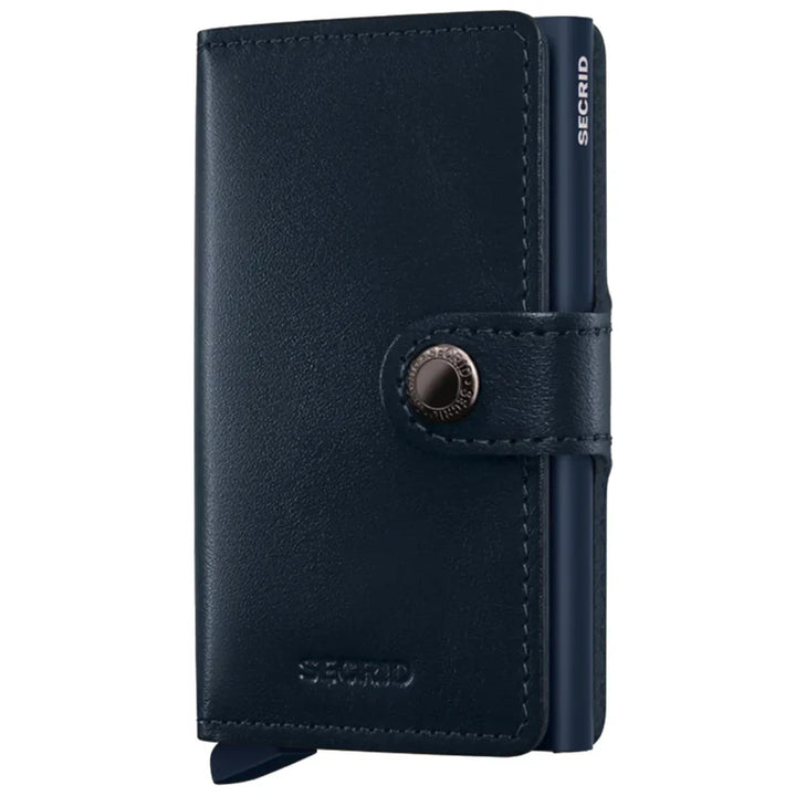 SECRID Miniwallet Original Navy-Navy Leather RFID SC0881