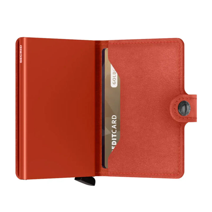 SECRID Miniwallet Original Orange Leather SC4154