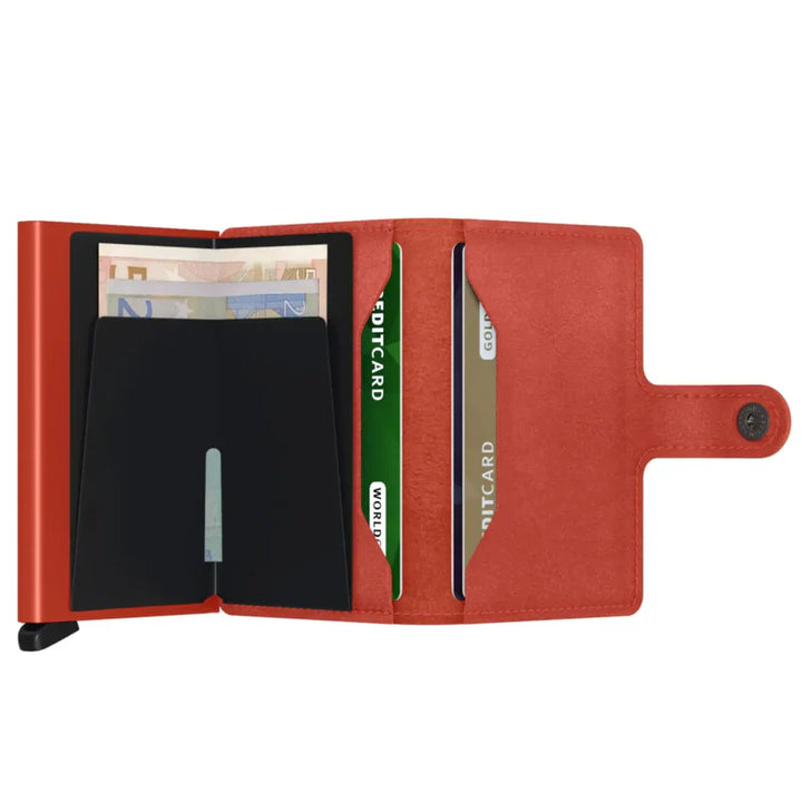 SECRID Miniwallet Original Orange Leather SC4154