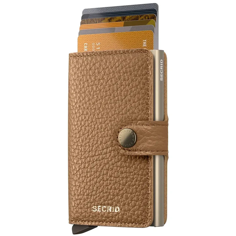 SECRID Miniwallet Pebble Cappucino RFID Wallet SC4864