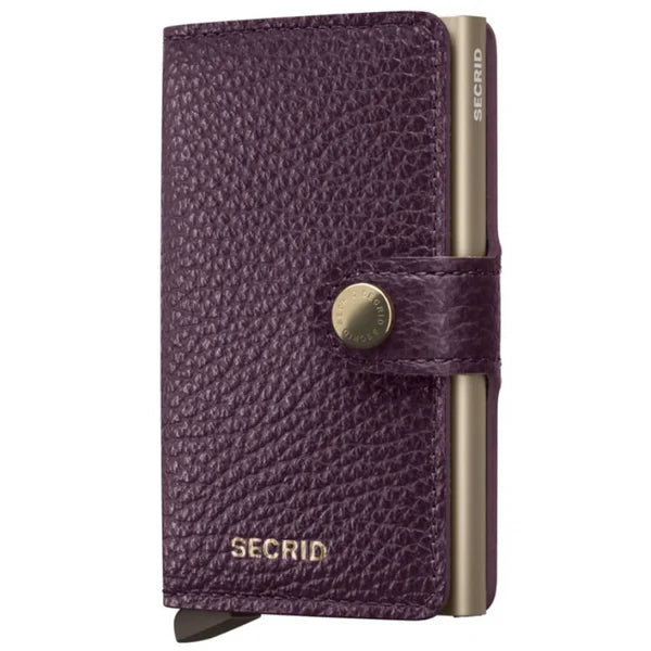 SECRID Miniwallet Pebble Grape RFID Wallet SC1000