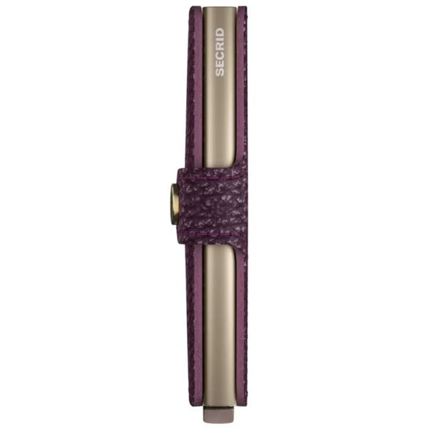 SECRID Miniwallet Pebble Grape RFID Wallet SC1000