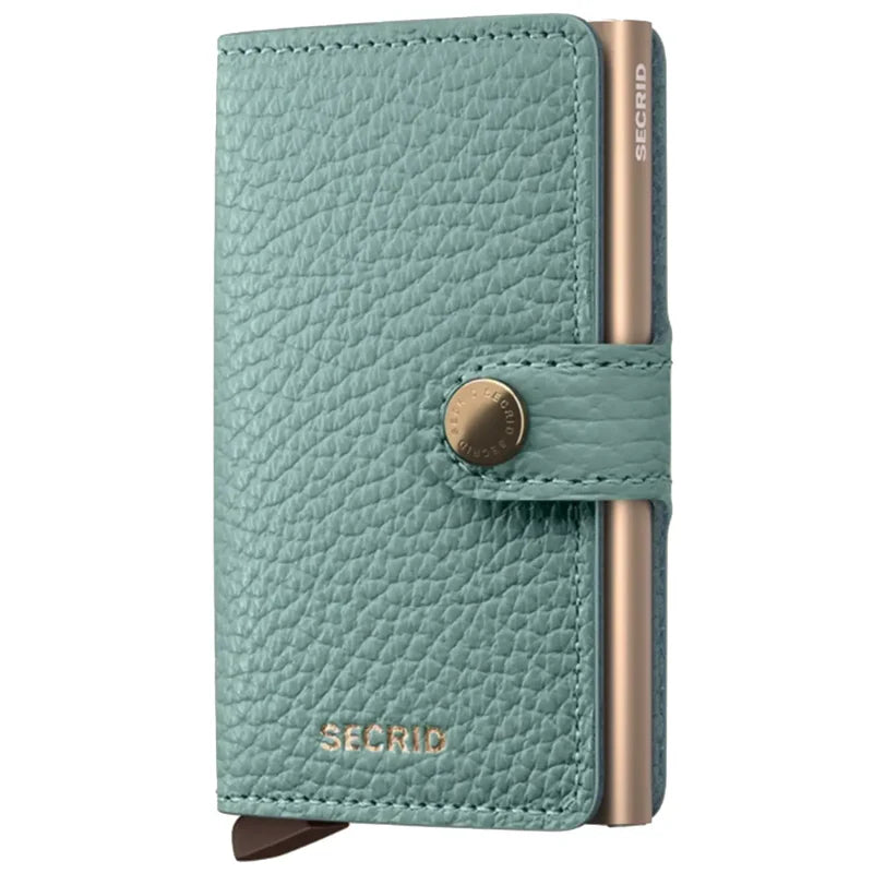 SECRID Miniwallet Pebble Sea Green RFID Wallet SC4888