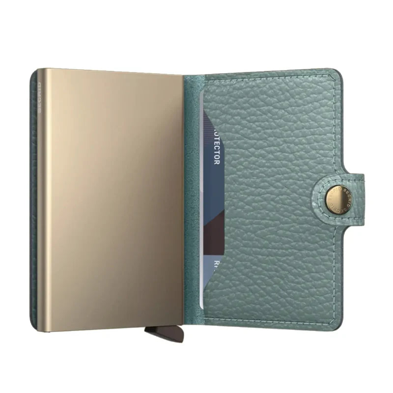 SECRID Miniwallet Pebble Sea Green RFID Wallet SC4888