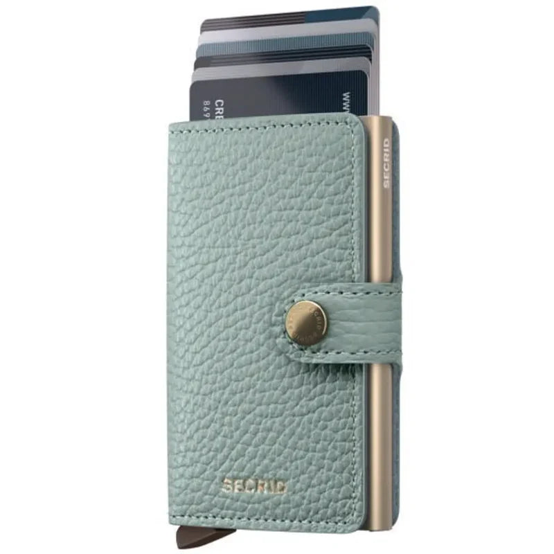 SECRID Miniwallet Pebble Sea Green RFID Wallet SC4888