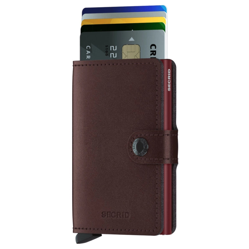 SECRID Miniwallet Metallic Moro Leather RFID SC7537