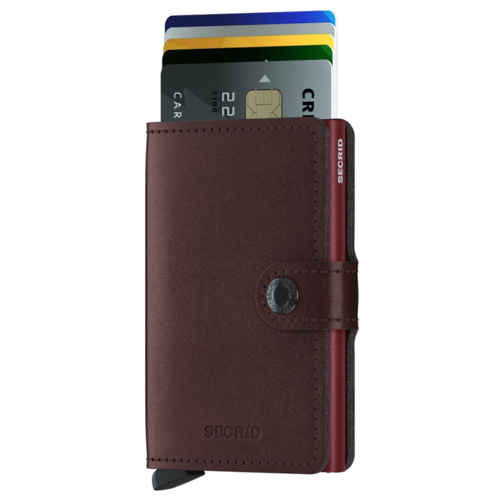 SECRID Miniwallet Metallic Moro Leather RFID SC7537