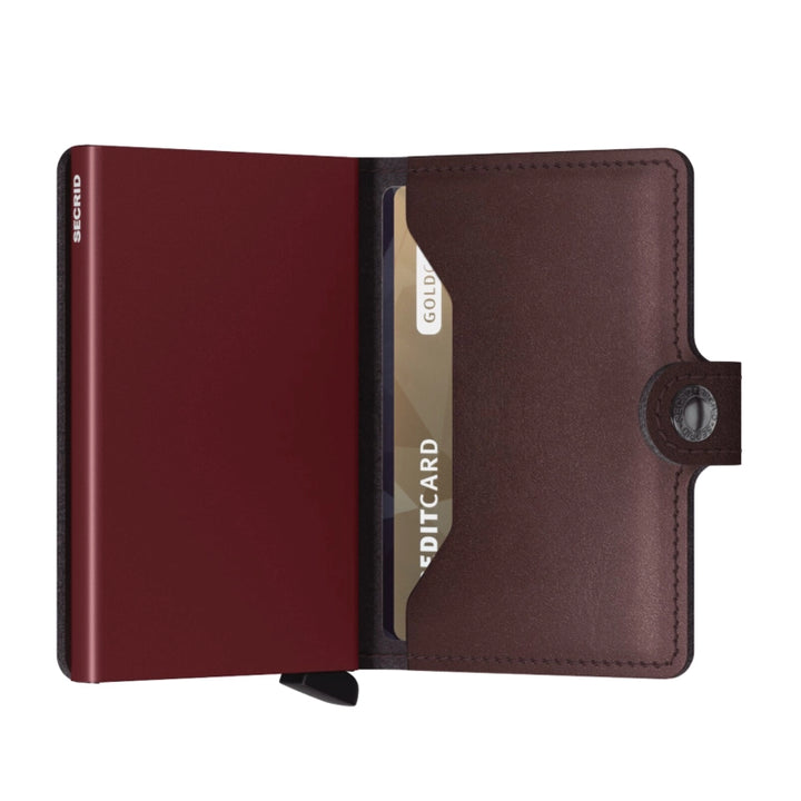 SECRID Miniwallet Metallic Moro Leather RFID SC7537