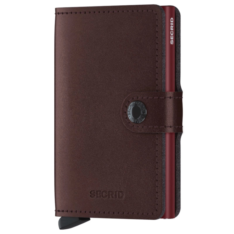 SECRID Miniwallet Metallic Moro Leather RFID SC7537