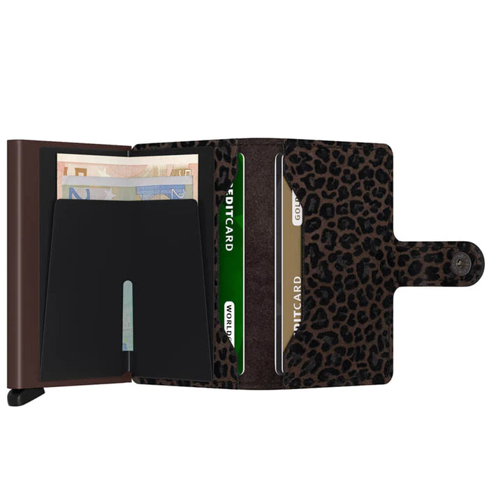 SECRID Miniwallet Leo Brown RFID Wallet SC4253