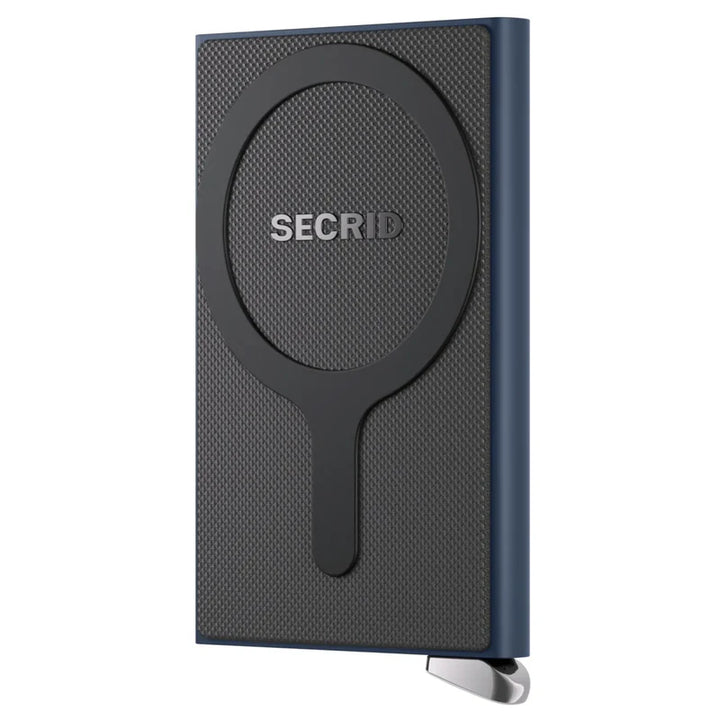 Secrid Premium Cardprotector+ Magsafe RFID Card Wallet Fluted Navy SC1628