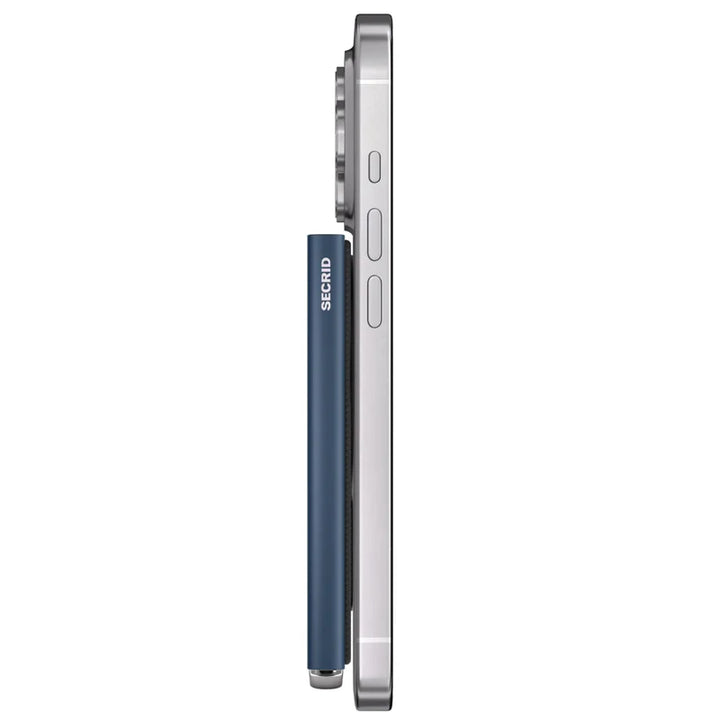 Secrid Premium Cardprotector+ Magsafe RFID Card Wallet Fluted Navy SC1628