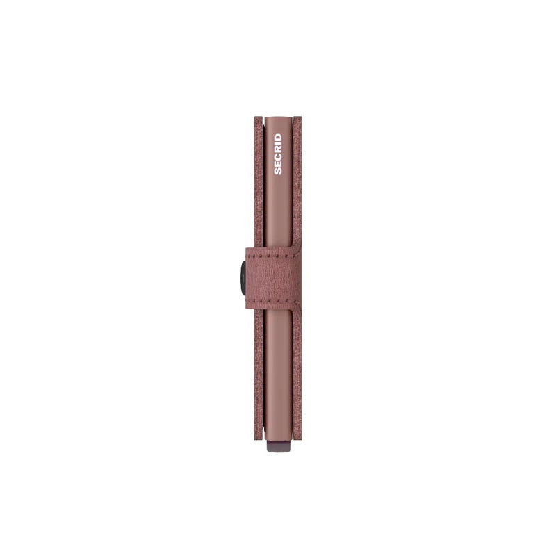 SECRID Miniwallet Vintage Mauve Leather RFID SC4161