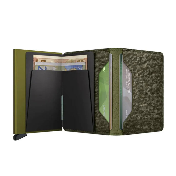 SECRID Slimwallet Crisple Kelp Leather RFID SC4918