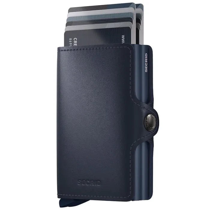 SECRID Twinwallet Original Navy-Navy RFID Leather SC0904