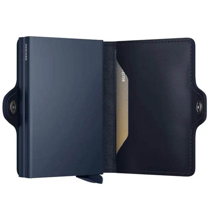 SECRID Twinwallet Original Navy-Navy RFID Leather SC0904