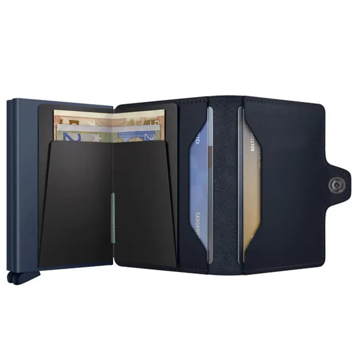 SECRID Twinwallet Original Navy-Navy RFID Leather SC0904